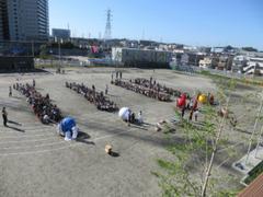 運動会前日