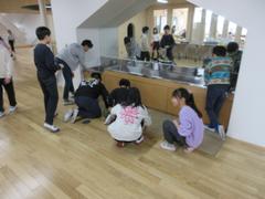 流しの床そうじイベント