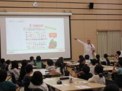 4年Canon環境出前授業